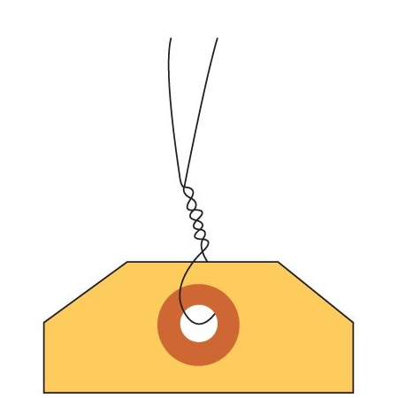 Bsc Preferred 12'' Tag Wire, 1000PK BUY00017572